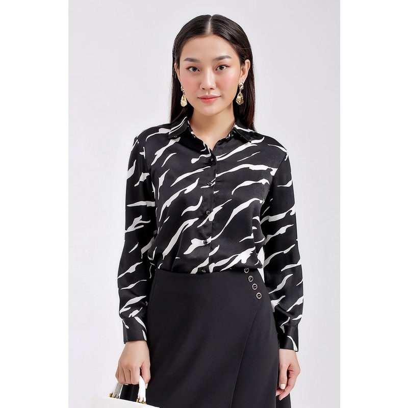 Áo sơ mi nữ họa tiết , thanh lịch, nữ tính, sang trọng Freelancer - FWWS21SS19L