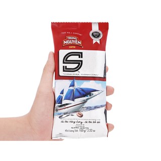Cà Phê Rang Xay Chinh Phục Chữ S Gói 100gr Cà Phê Trung Nguyên