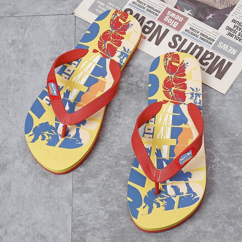 Dép Xỏ Ngón Nhẹ Nhàng Bền Bỉ Thời Trang Đi Biển Cho Nam / sandal / selipar lelaki / sandal lelaki