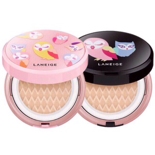 Phấn nước laneige x lucky chouette bb cushion tone beige kèm lõi