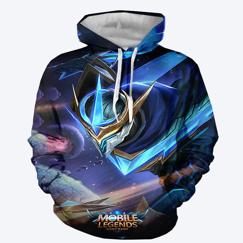 Áo Hoodie In Họa Tiết Game Mobile Legends 3d Độc Đáo 2021 35