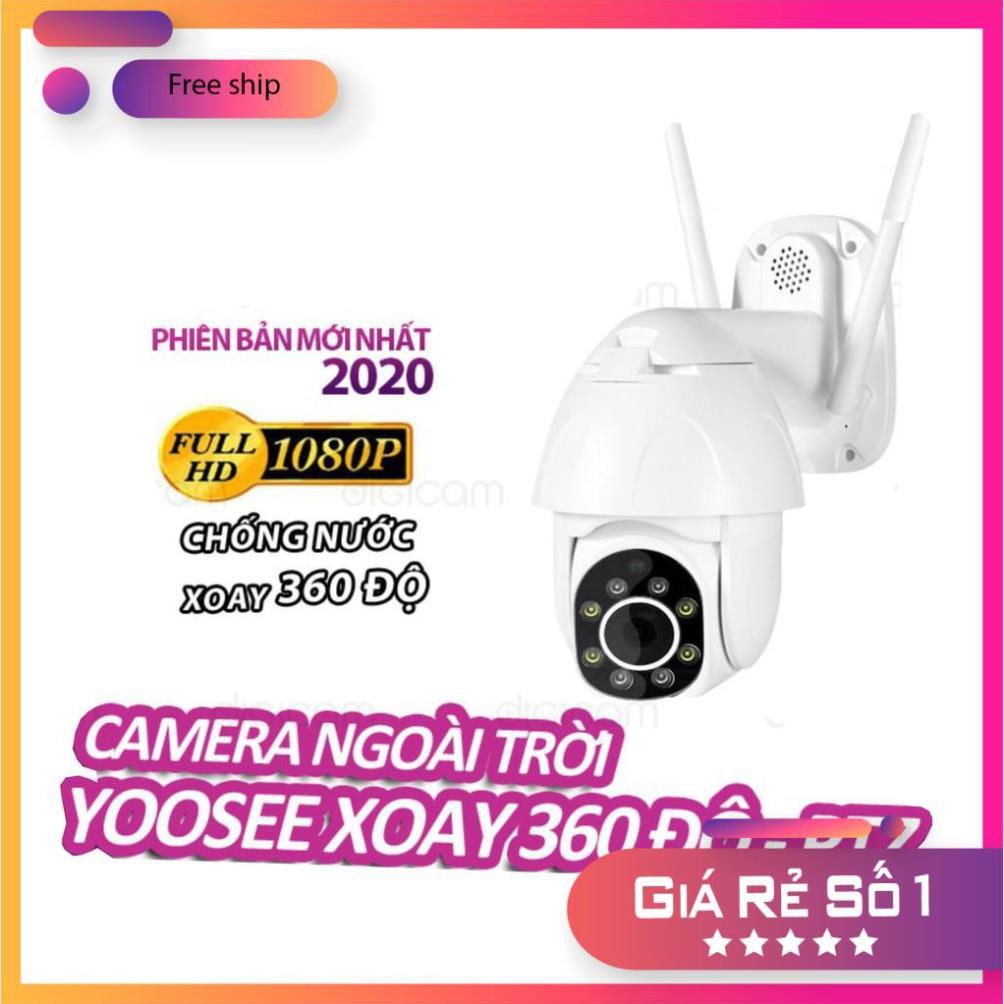 [Bán Sỉ - FreeShip] Camera IP YooSee Xoay 360 độ PTZ - Cao cấp Full HD