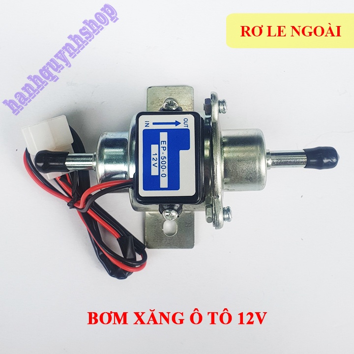 Mô tơ bơm xăng, dầu ô tô, máy móc 12V Denso