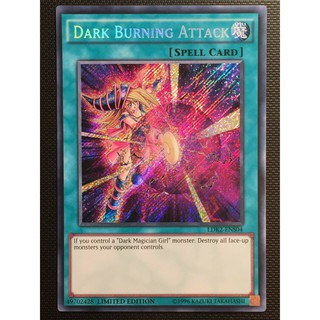Bài Yugioh - Dark Burning Attack (Secret Rare) # Art Dark Magician Girl