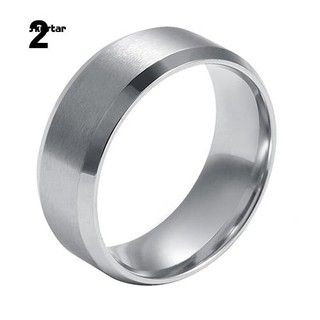 Nhẫn titan kiểu dáng đơn giản