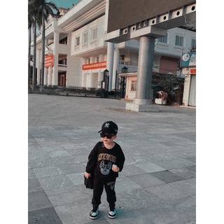Set nỉ Life Work bé trai bé gái