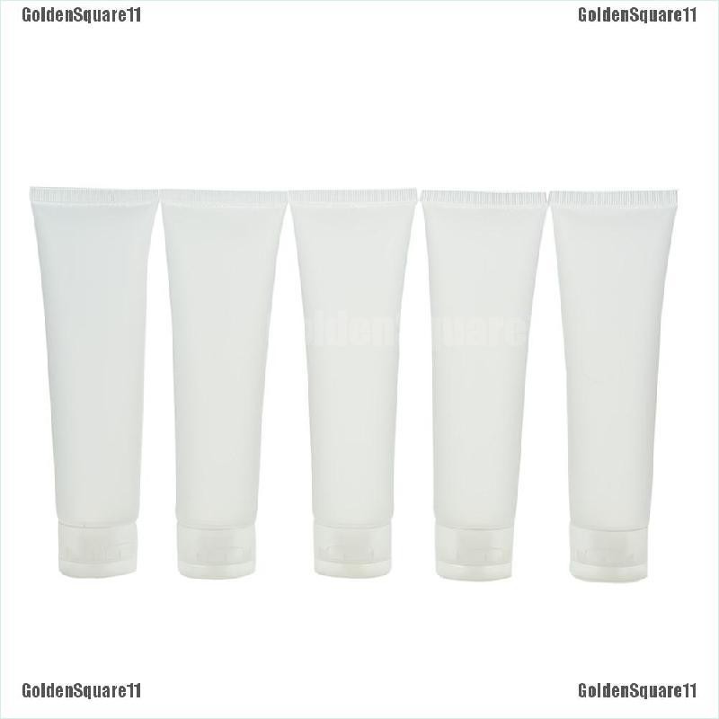 Set 5 Tuýp Rỗng Đựng Mỹ Phẩm Dung Tích 20 / 30 / 50 / 100ml Tiện Dụng
