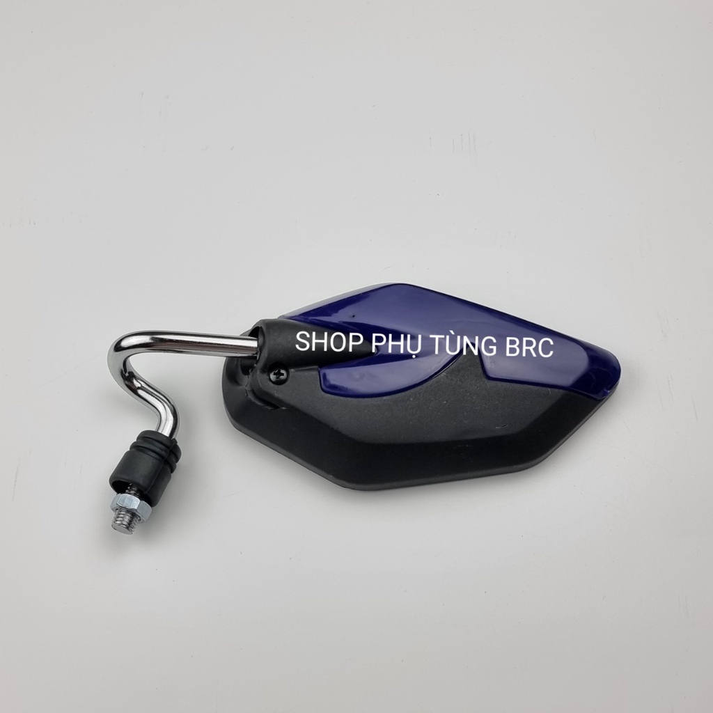 Gương chiếu hậu H12 tay kiếng cong thích hợp cho nhiều loại xe máy