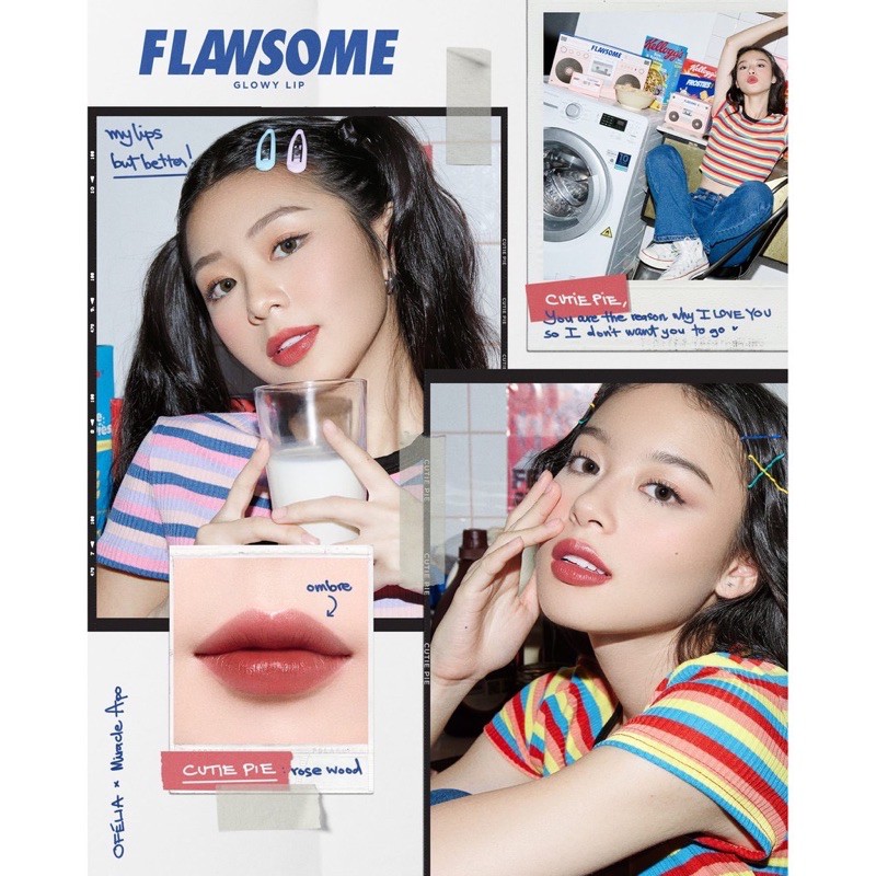 Son Sáp Tint Bóng OFÉLIA FLAWSOME Glowy Lip (2g) | BigBuy360 - bigbuy360.vn