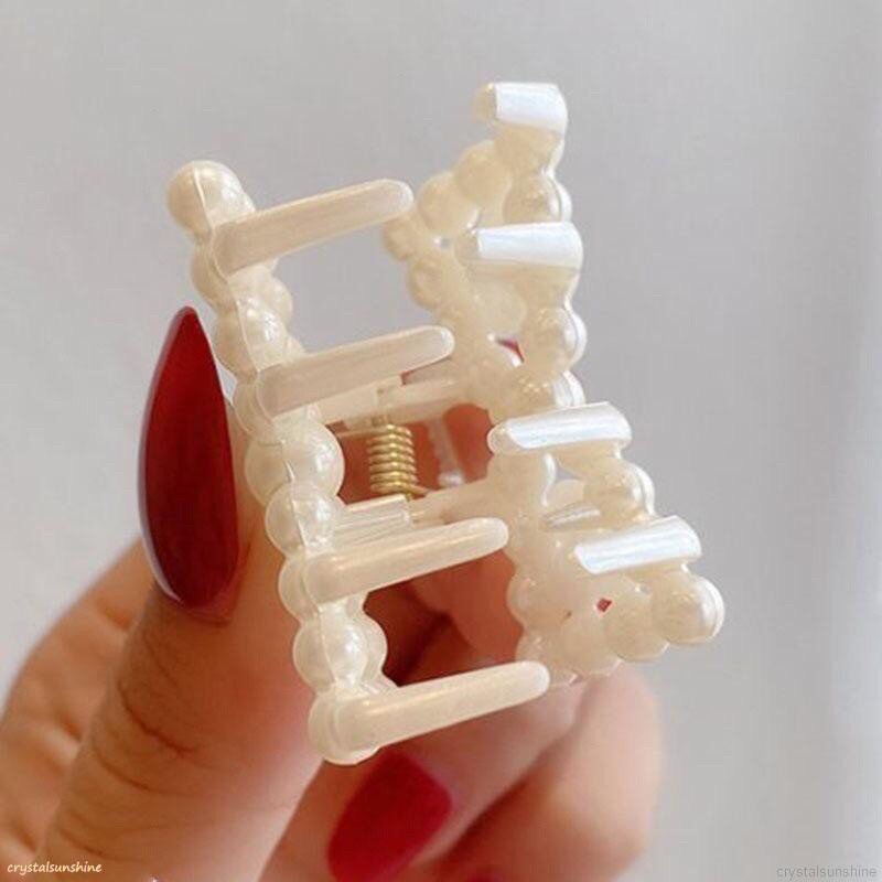 Kẹp tóc đính hạt mini phong cách hàn quốc dễ thương