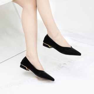 Giày MWC 2219 - Giày Búp Bê Đế Bệt, Búp Bê Basic Lụa Satin