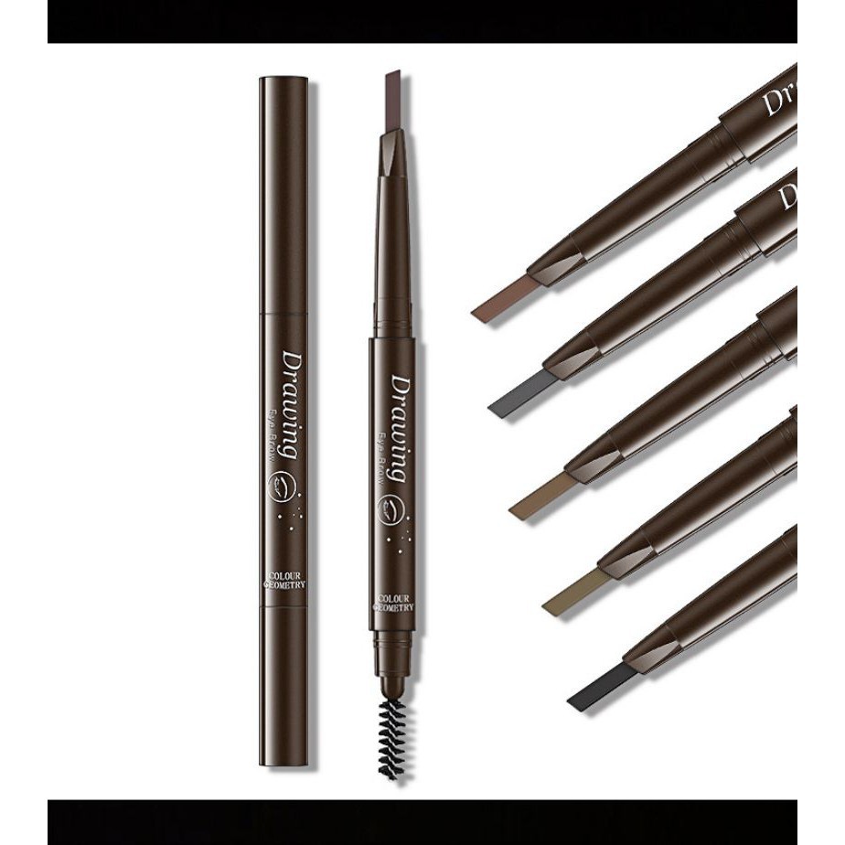 Bút Kẻ Lông Mày 2 Đầu LAMEILA Colour Geometry Hàng Nội Địa <Trung Quốc> Cực Hot | BigBuy360 - bigbuy360.vn