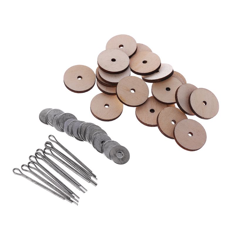 Set 10 Bộ Khớp Nối Bằng Gỗ Thủ Công Hình Gấu Teddy Dành Cho Trẻ Em