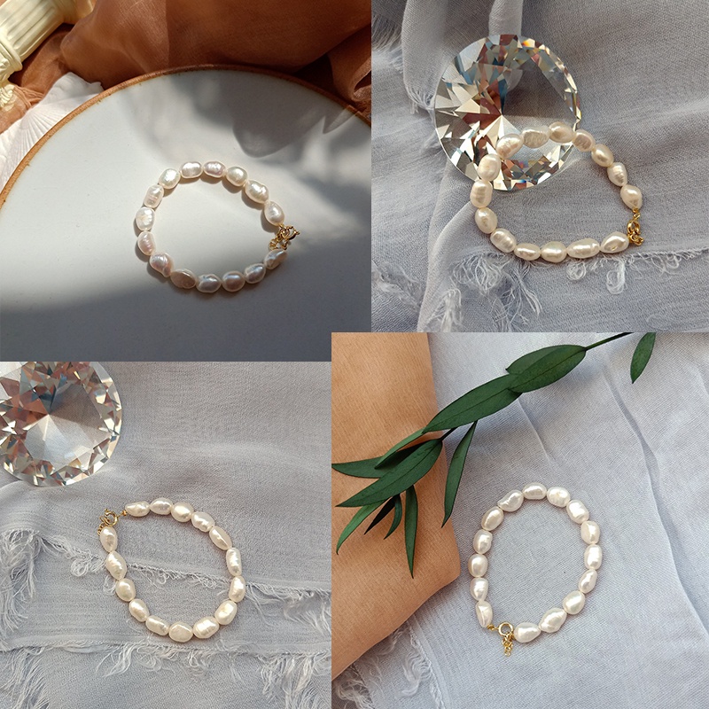 Vòng đeo tay Nữ Baroque Biến dạng Làm bằng tay Thiếu nữ Đơn giản Cổ điển Thiết kế ban đầu VT-105