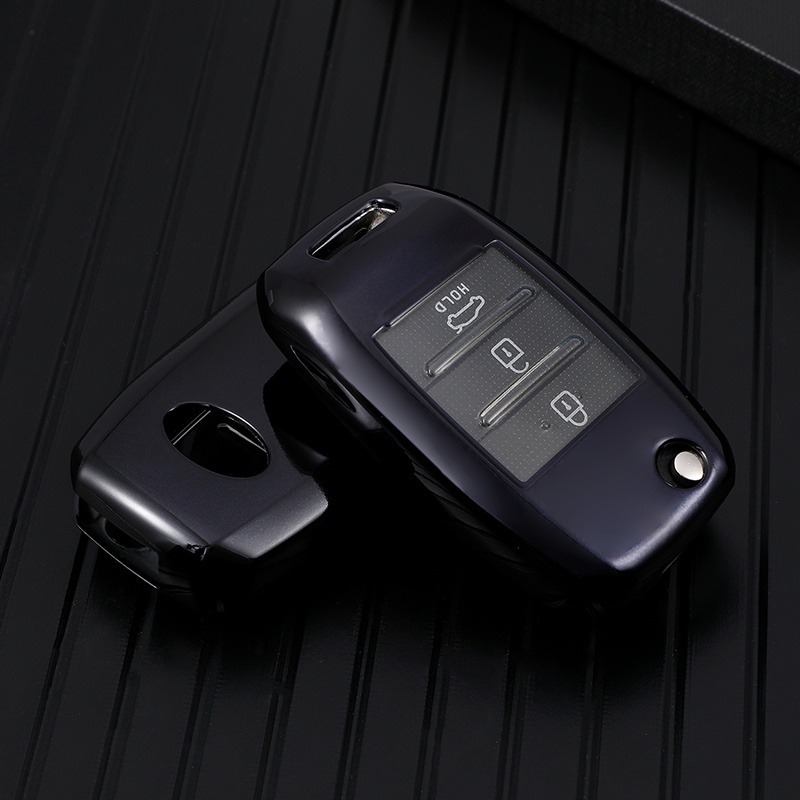 Vỏ Chìa Khóa Điều Khiển Từ Xa Cho Xe Hơi KIA K2 K3 K4 K5 Rio QL Ceed Sorento Cerato Giá Đỡ