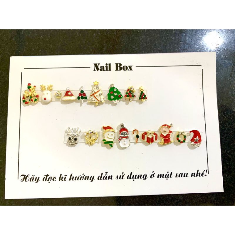 [Giá Rẻ] Set charm Noel, charm Giáng sinh