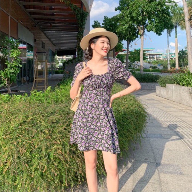 [Mã SKAMA06 giảm 8% tối đa 50K đơn 250K] Đầm FAIRY - Đầm nhún ngực tùng xoè nhẹ | BigBuy360 - bigbuy360.vn