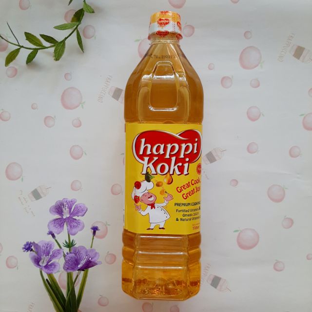 Dầu ăn Happi Koki 1L