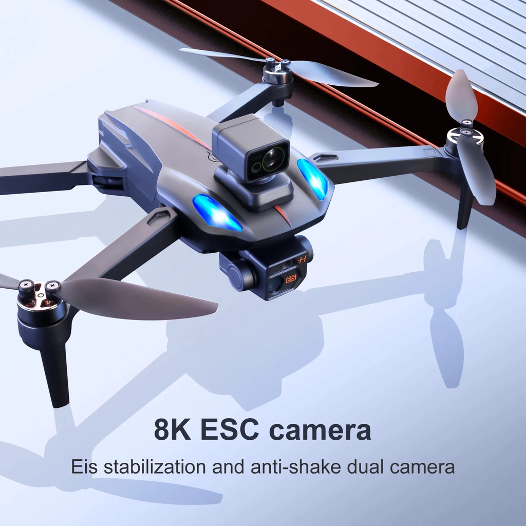 2023 Flycam K911 MAX GPS - Máy Bay Không Người Lái 8K Kép Chuyên Nghiệp Camera HD FPV 1.2Km Chụp Ảnh Trên Không