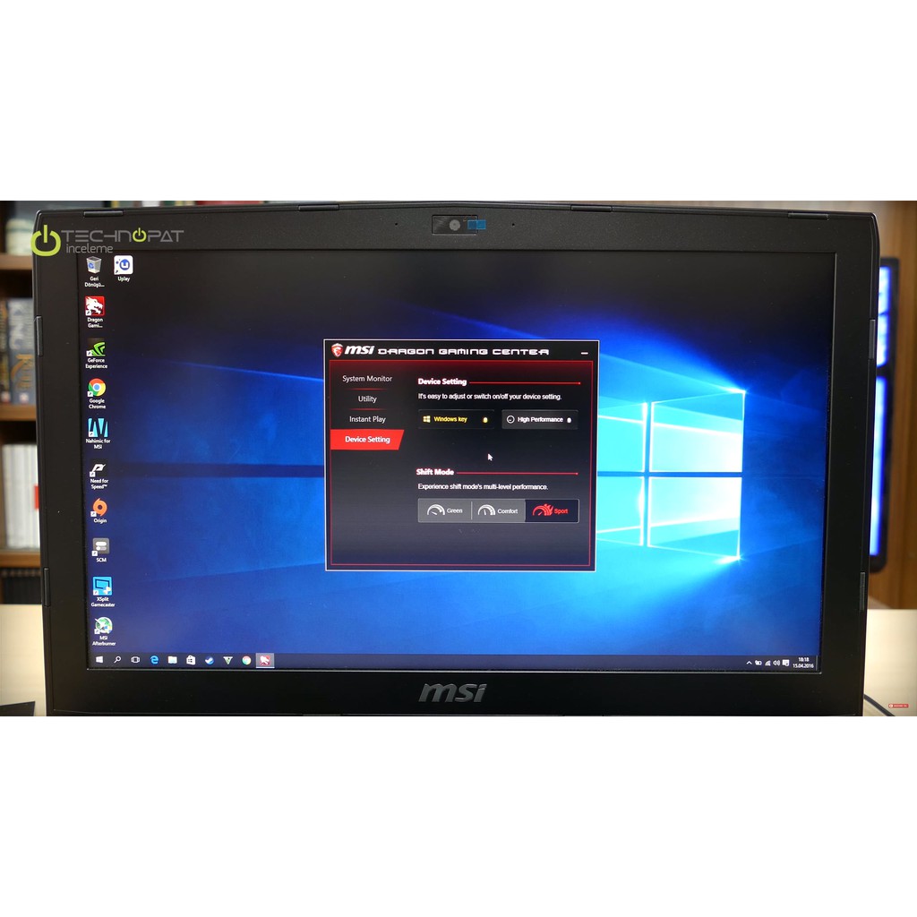 Máy Tính Laptop Gaming MSI GL62-6QD Core I7-6700HQ 8CPU, DDR4 8GB, SSD 128GB + HDD 1TB, VGA GeForce GTX 950M | BigBuy360 - bigbuy360.vn