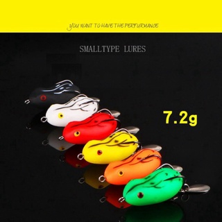 Mồi nhái giả câu lure Đồ Câu 365 mồi nhái hơi có thìa super frog set gồm 3 con