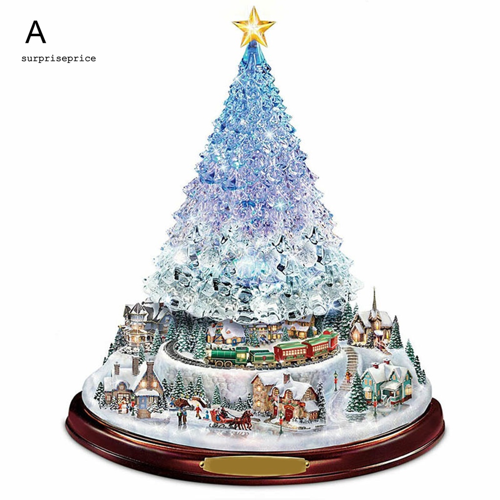 Mô hình ông già noel bằng PVC SD1 trang trí giáng sinh