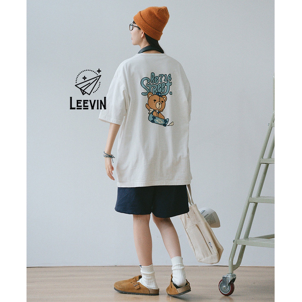 Áo Thun Nam Nữ 714 STREET TIVI Unisex - Kiểu áo phông nữ nam form rộng tay lỡ Ulzzang - Leevin Store | BigBuy360 - bigbuy360.vn