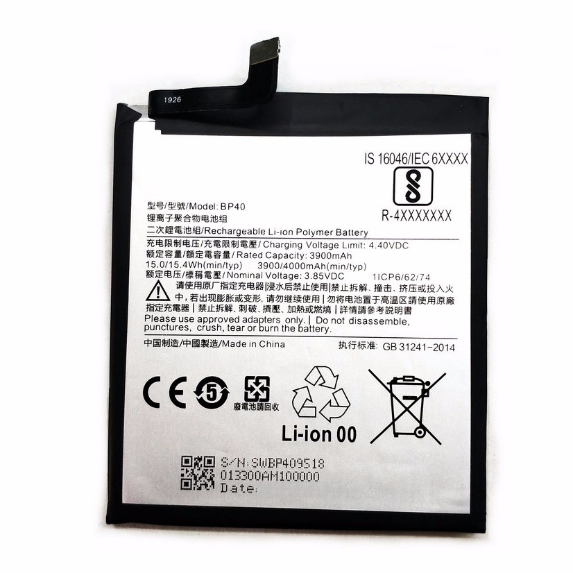 Pin thay xịn Xiaomi Redmi K20 Pro/ Xiaomi Mi 9T Pro mã BP40 dung lượng 4000mAH Zin máy - Bảo hành 3 tháng