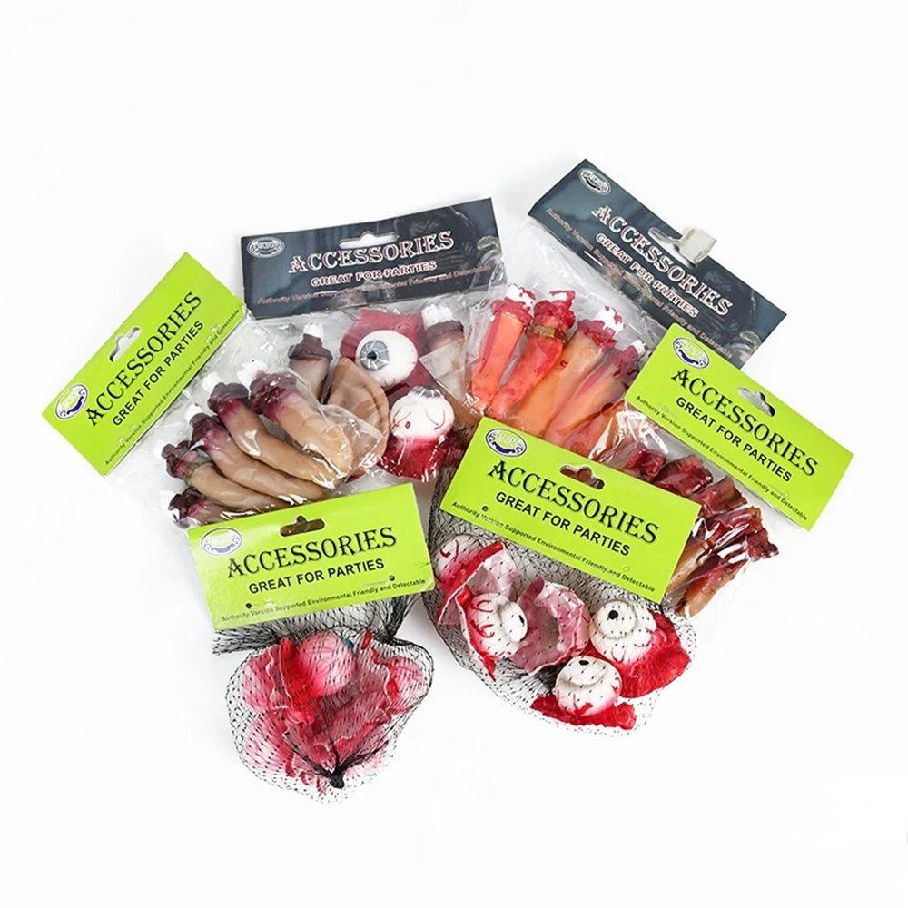 Set 5 Ngón Tay Giả Hóa Trang Halloween Độc Đáo