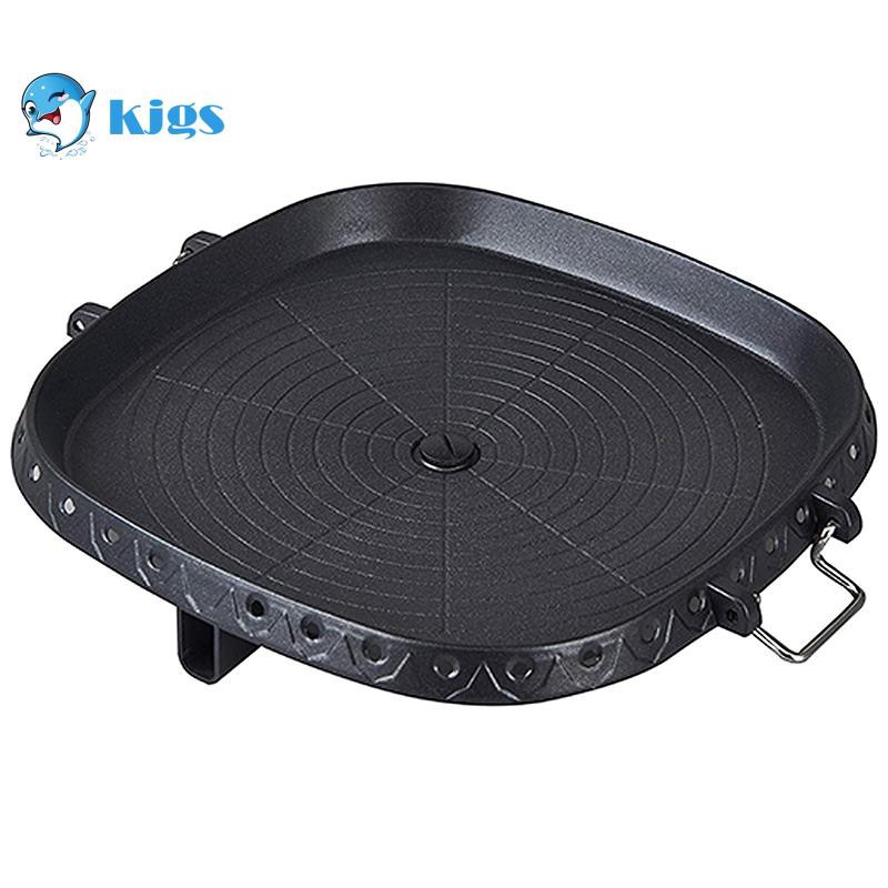 Chảo Nướng Chống Dính Hình Vuông Tiện Dụng Phong Cách Hàn Quốc