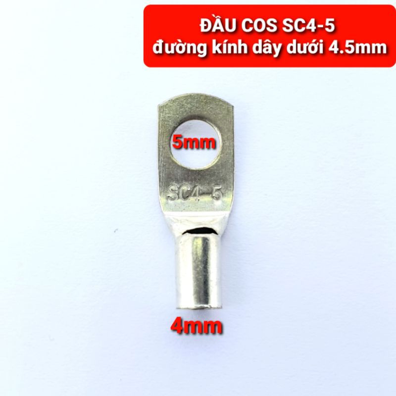 Achun.vn - BỘ 10 ĐẦU COS NỐI DÂY T2-20A/SC2.5-6/SC4-5/OT1-4/OT6-8/JACK 6.3MM