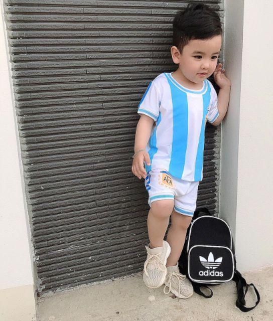 Bộ hè cho bé 🌈Quần áo trẻ em FREE SHIP🌈Bộ cotton cho bé Bóng Đá M53