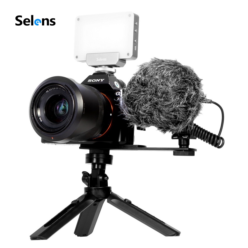 Chân Máy Ảnh Tripod Selens Thiết Kế Chống Rung Cao Cấp Cho Camera Dslr