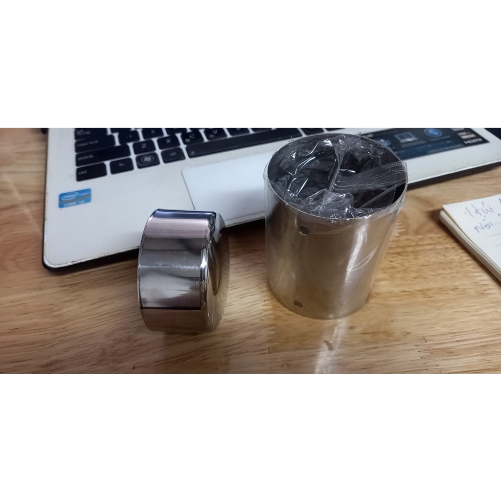 Ống nối+Bịt đầu  inox phi 60