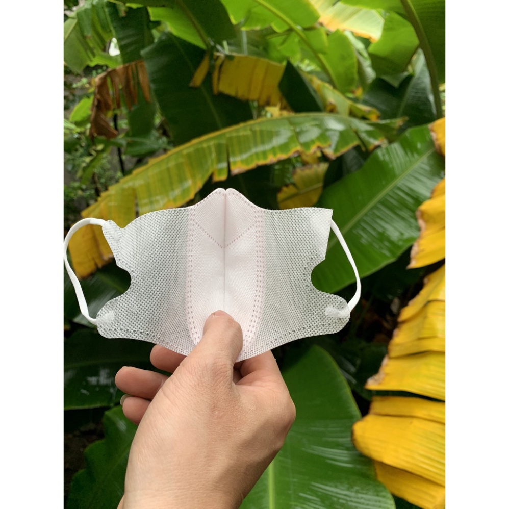 Khẩu trang 3D hàng 3 lớp 1 sét túi 5 cái cao cấp cho bé tránh bụi tránh gió cho bé A Lá Kids