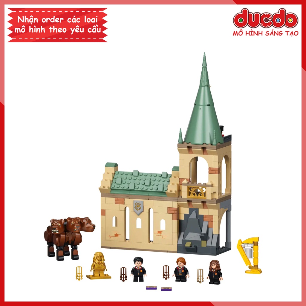 TANK 60138 Lắp ghép Harry Potter Cuộc phiêu lưu với chú chó 3 đầu - Đồ chơi Xếp hình Mô hình 76387 BLA LRI