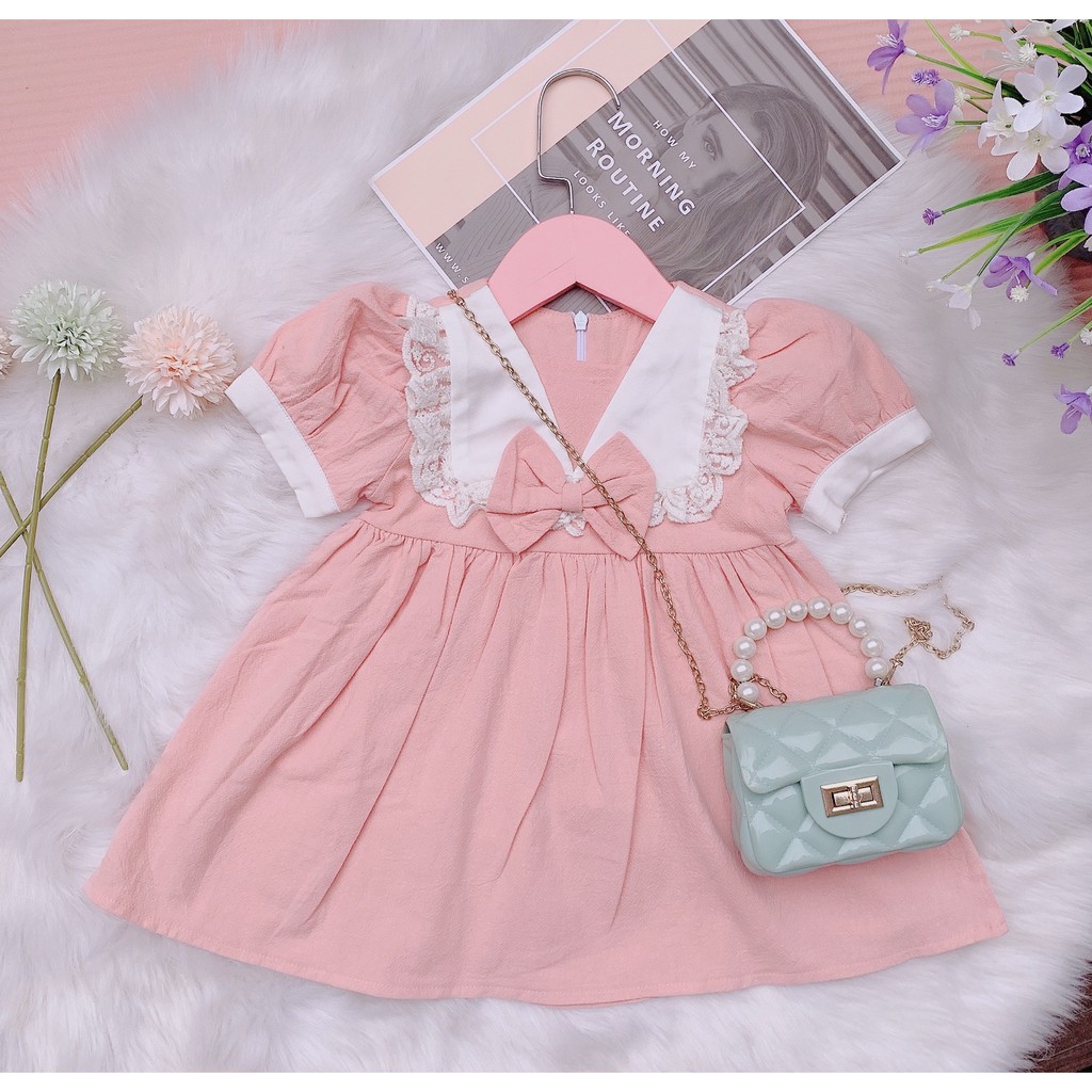 Váy trẻ em, Váy xinh cho bé gái💕𝑭𝑹𝑬𝑬𝑺𝑯𝑰𝑷💕váy cho bé mùa hè dễ thương cực xinh