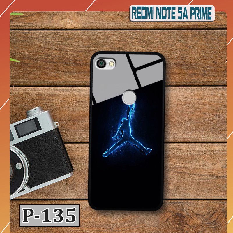 Ốp Xiaomi Redmi Note 5A prime - lưng kính in hình 3D