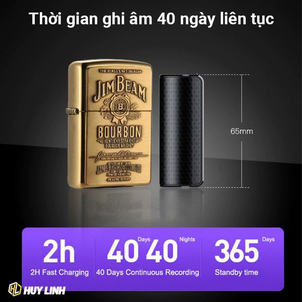 [Mã ELMS4 giảm 7% đơn 500K] Máy ghi âm mini chuyên dụng Q70 bộ nhớ 8GB - Chống nước, có nam châm ghi âm vòng lặp 40 ngày