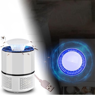 Máy bắt muỗi Đèn bắt muỗi thông minh quét 360 độ điện quang 5V hình trụ an toàn trẻ em và gia đình