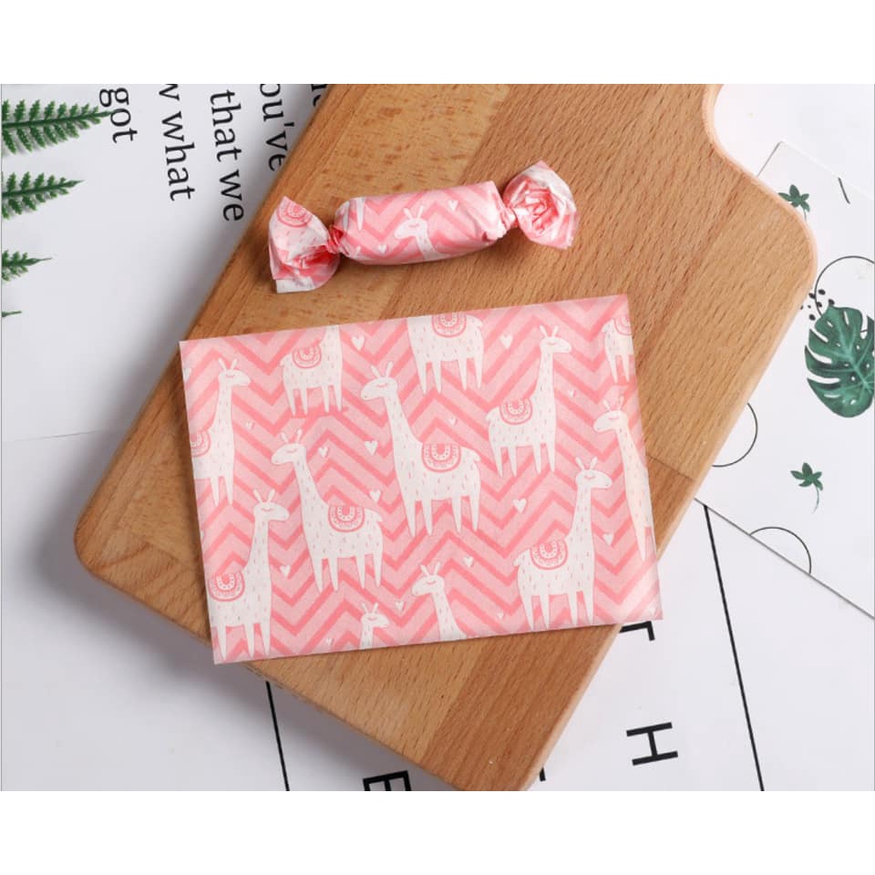 Giấy gói kẹo socola, nougat xoắn nhiều mẫu đa dạng