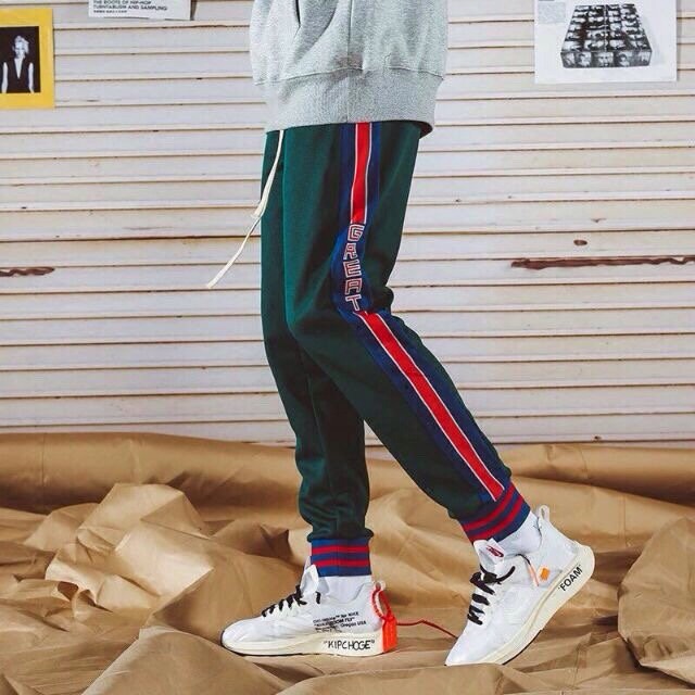 Quần Jogger Viền Chữ Germatic