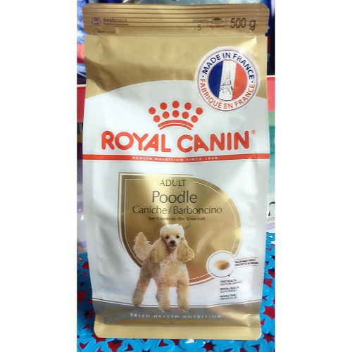 [CHÍNH HÃNG] POODLE ADULT THỨC ĂN CHO POODLE TRÊN 10 THÁNG - GÓI 500G