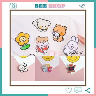 Pin cài áo, cài balo, túi xách với nhiều hình dễ thương