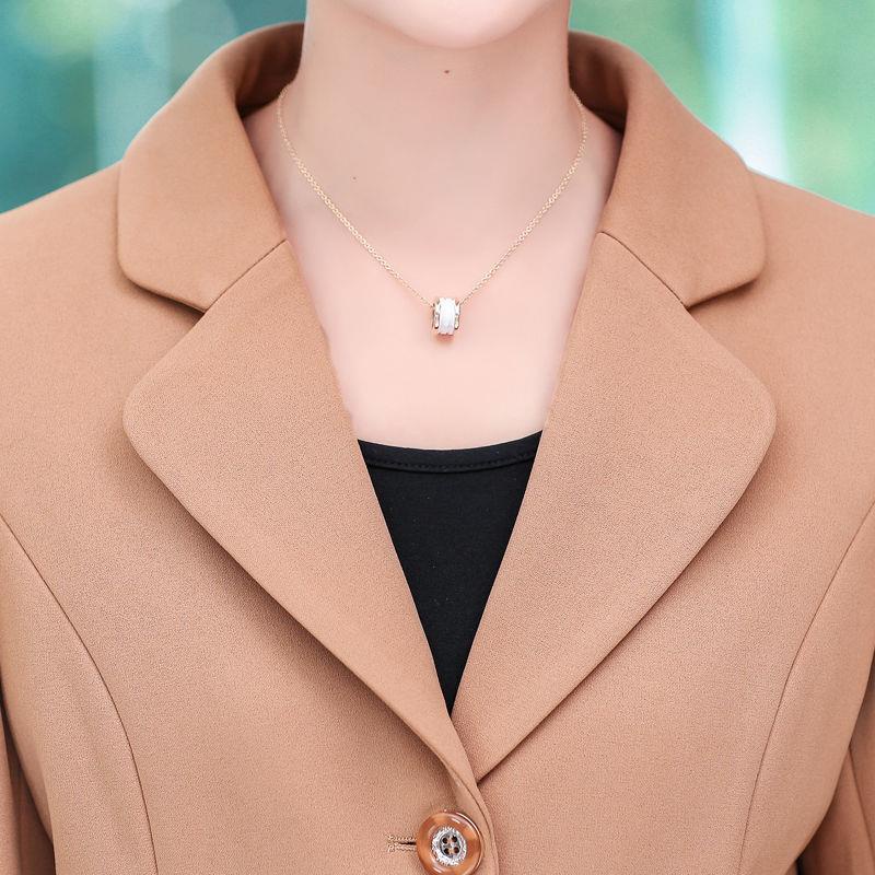 Áo Khoác Vest Phong Cách Phương Tây Thời Trang Xuân Thu Mới 2020 Cho Phụ Nữ Trung Niên