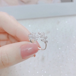 Nhẫn bạc nữ nạm đá lấp lánh nhà since