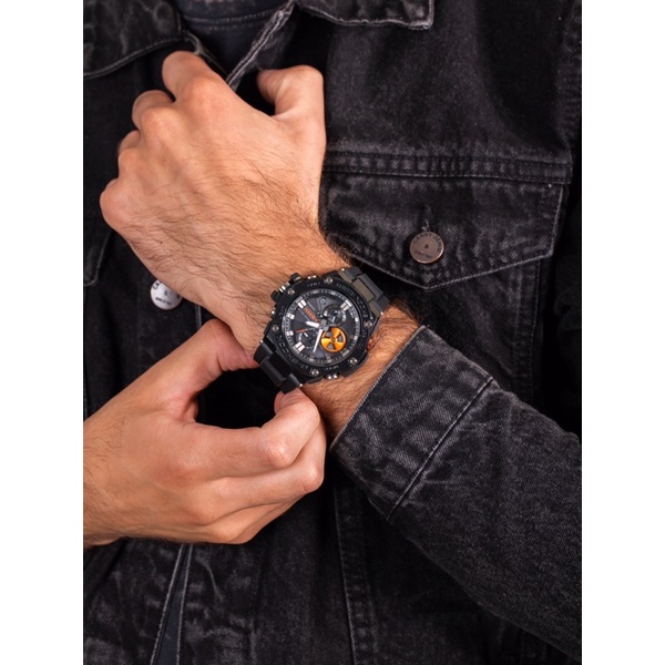 Đồng hồ nam Casio G-SHOCK GST-B100 / GST-B100B-1A4 chống va đập chính hãng