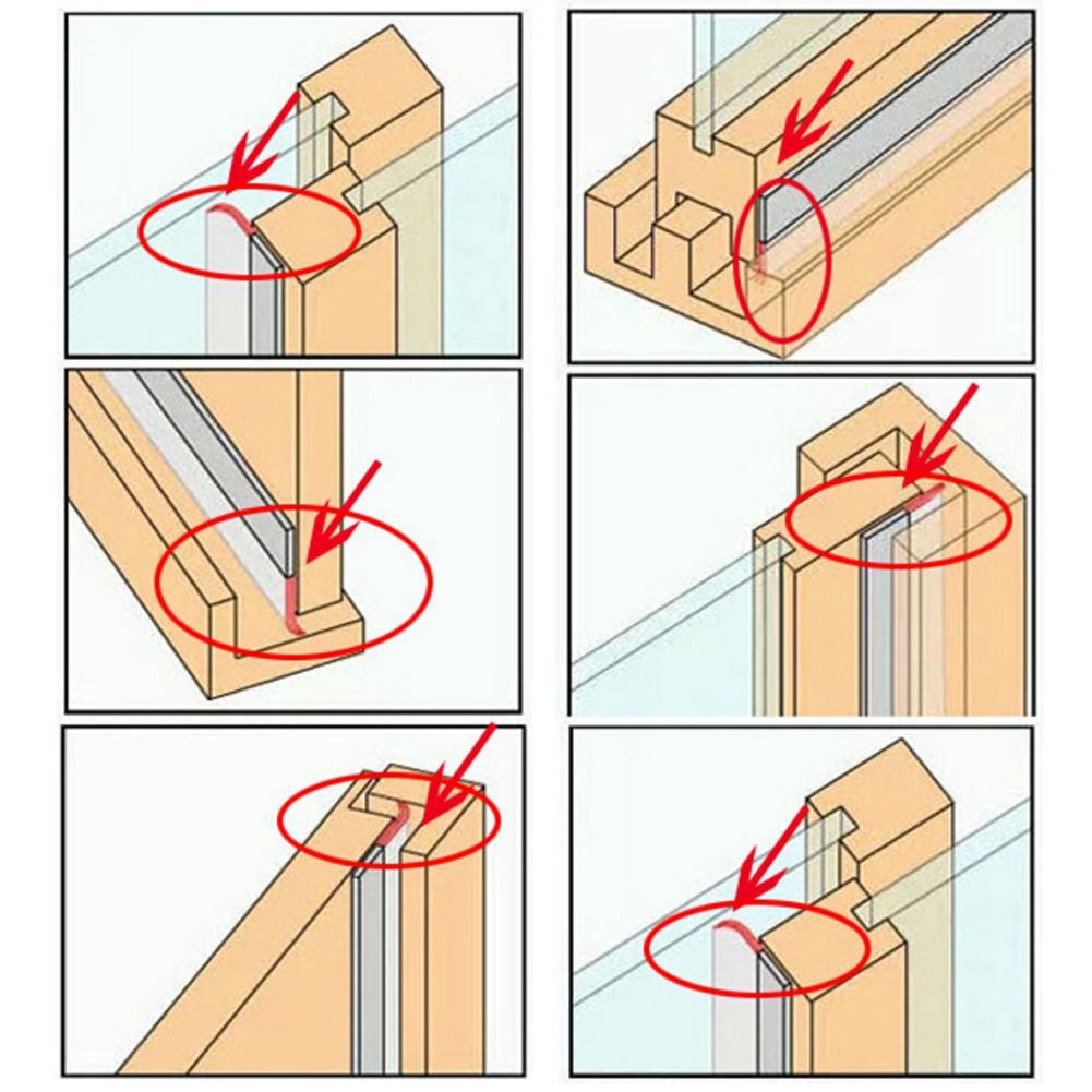 Cuộn dây xốp 45mm dán niêm phong khe cửa / cửa sổ