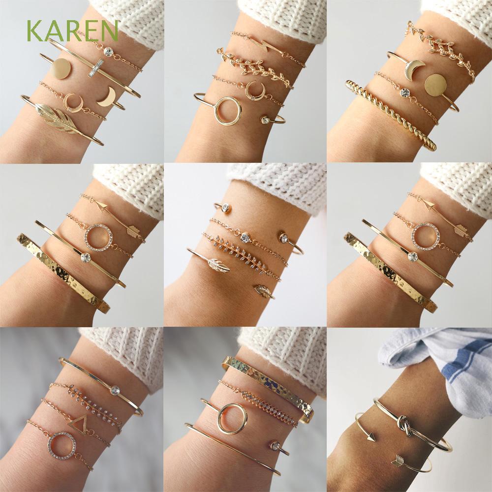 Set vòng tay phong cách Bohomian cho nữ