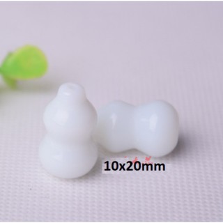 Bầu hồ lô 10x20mm đá thủy tinh